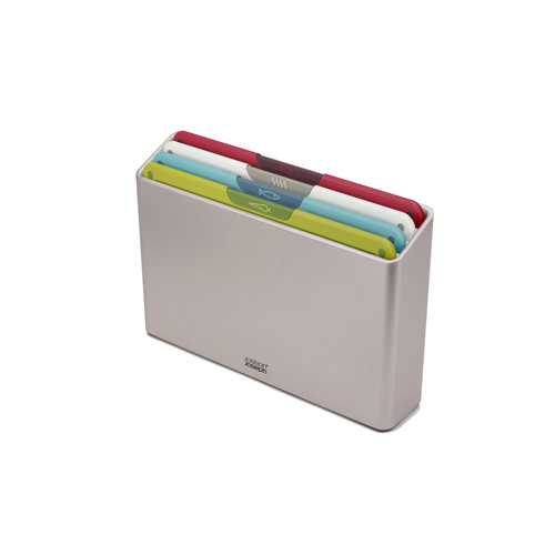 Joseph Joseph Folio Icon 4Piece Cutting Board Set with Storage Case